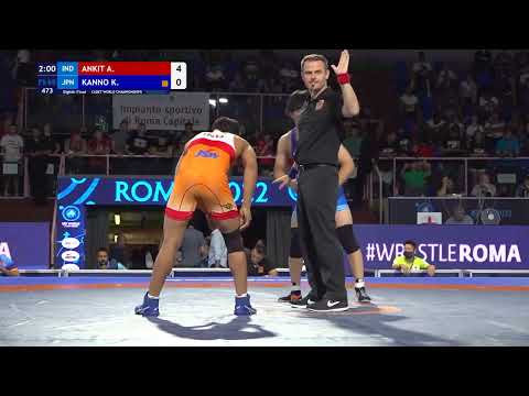 FS 65KG | ANKIT A. (IND) VS KANIKO K. (JPN) | CADET WORLD CHAMPIONSHIP 2022 |