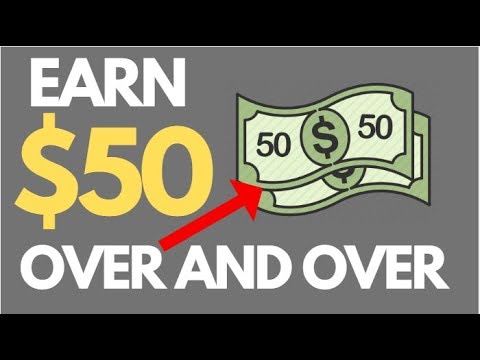 Earn $35 - $50 In FREE PayPal Money Over And Over Again [Make Money Online]