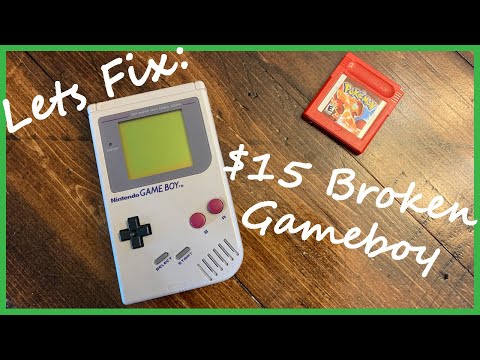 Let's Fix: $15 Broken Nintendo Game Boy