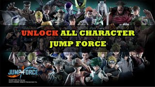 Complete Tutorial How to Unlock All Jump Force Characters