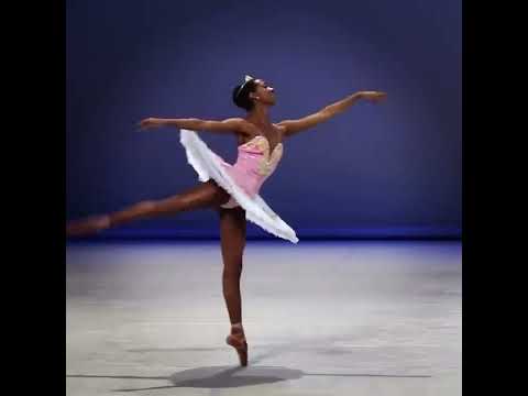 “Precious Adams in Aurora variation   The Sleeping Beauty Prix de Lausanne, 2014 • • • • #ballet   C
