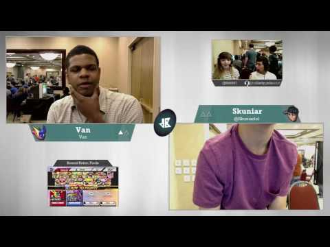 [Crash the Hall of Fame Sm4sh — 10/2/16] RR Pools: Van (Greninja) v. Skuniar (Ryu/Captain Falcon)