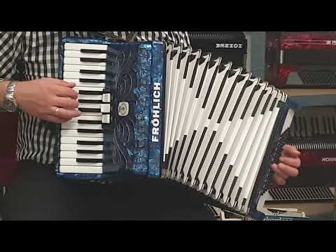 Klangprobe Akkordeon Fröhlich Bambi/Weltmeister Rubin 1