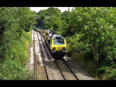 Freightliner Class 70 No. 70011 on 6K68 Guide Bridge Yard - Crewe Basford Hall on 12.08.21 - HD
