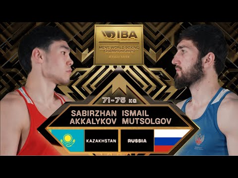 Finals 75kg AKKALYKOV Sabirzhan 🇰🇿 vs MUTSOLGOV Ismail 🇷🇺 | IBA 2025 Men’s WBCHs