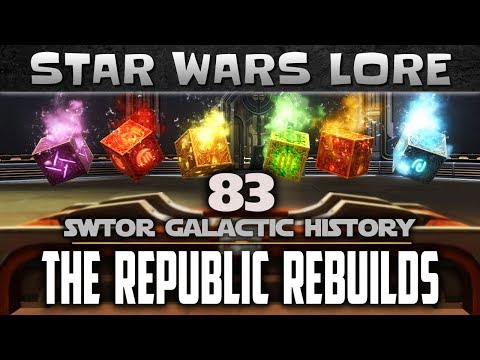 Star Wars Galactic History 83: THE REPUBLIC REBUILDS | SWTOR Ilum Datacron