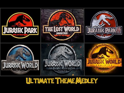 Jurassic Park THEME MEDLEY inc Lost World / JP3 / Jurassic World / Fallen Kingdom / Dominion