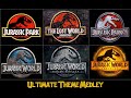 Jurassic Park THEME MEDLEY inc Lost World / JP3 / Jurassic World / Fallen Kingdom / Dominion