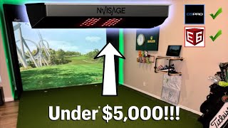 The Most Affordable Overhead Launch Monitor Available! NVISAGE N1 | Full Install, Setup & Review!!