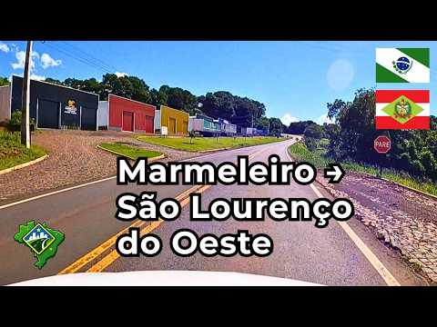 Marmeleiro a São Lourenço do Oeste | Do Sudoeste do Paraná ao Oeste de Santa Catarina
