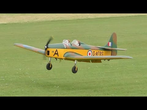 TRAINING & TRANSPORT RC DUO DISPLAY - DEANO & STEVE & SHARON - BUCKMINSTER WARBIRDS - 2019