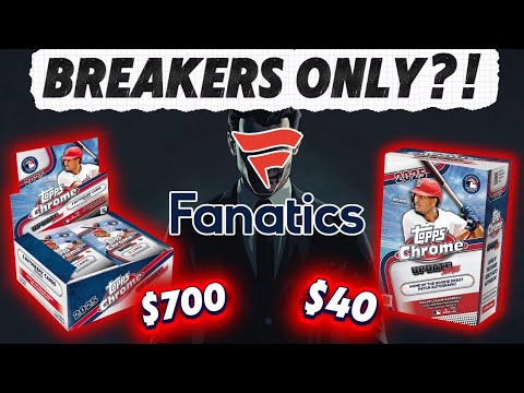 Haben Fanatics das Hobby ruiniert? Das Topps Chrome Update-Desaster von 2025!