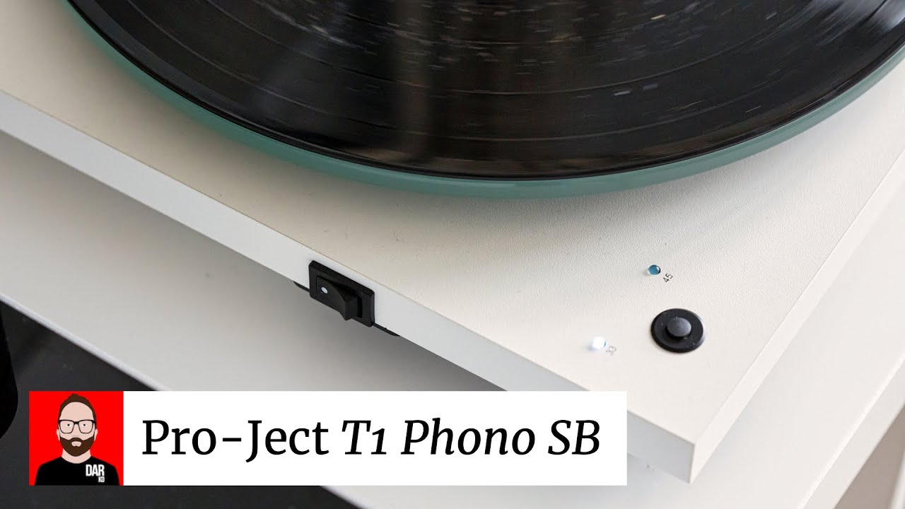 video Đầu đĩa than Pro-Ject T1 Phono SB chính hãng 0