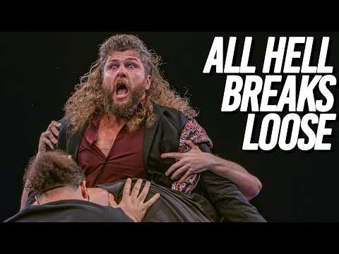 This Wrestler Crossed a Line...