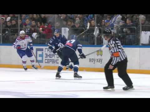 Koskinen saves on Shipov closerange shot