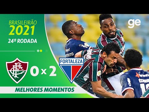 Gols e lances de Fluminense x Fortaleza