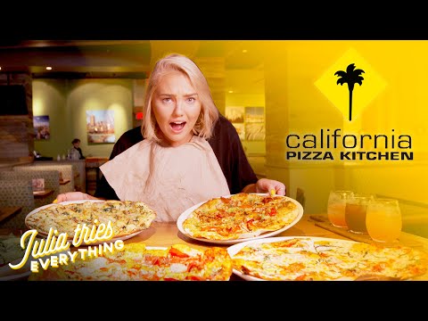 Experimentando TODO o menu de pizza da California Pizza Kitchen