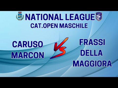 Caruso - Marcon VS Frassi - Della Maggiora | National League 14 (CON TELECRONACA)