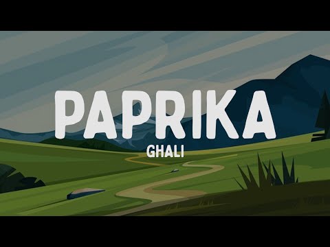 Ghali - Paprika (Testo/Lyrics)