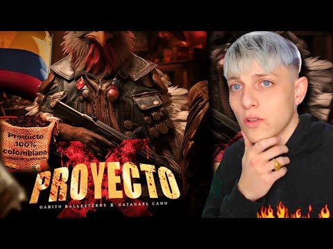 LOS CT 🔥 / BERTIAKA REACCIONA a Gabito Ballesteros, Natanael Cano - Proyecto X (Official Visualizer)