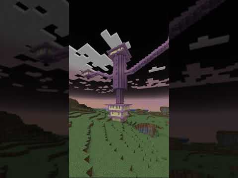 "Insane: End Cities in Minecraft 1.18 Overworld!" #Shorts