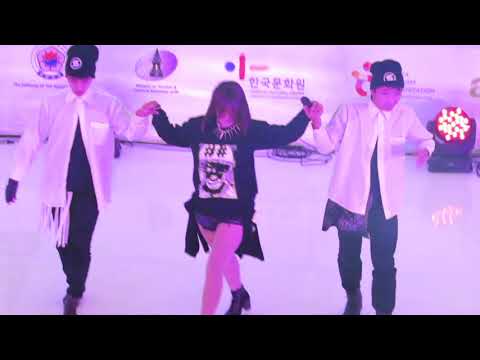 4NE1 (2NE1 Cover Dance) DYLM Gotta Be You Gizibe IATB Crush at Korea-Indonesia Festival