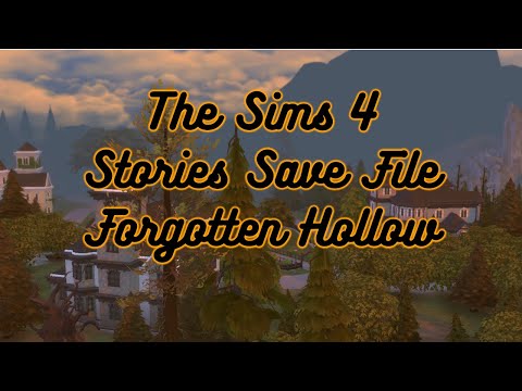 Forgotten Hollow Stories! Sims 4 BG + Vampires Save Download