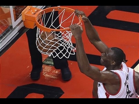 Bismack Biyombo Throws Down the Monster And-1 Slam!
