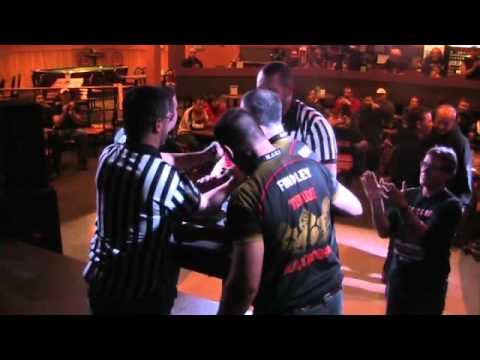 Brandon Olafson vs Stan Scott Right Hand Man/Sask Super-Match Arm Wrestling Challenge 2015