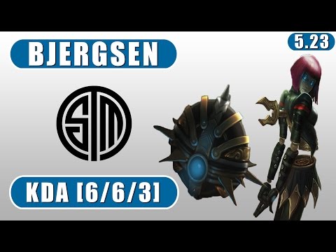TSM Bjergsen | Orianna vs Talon | Mid | December 5th, 2015 | Preseason 6 | Patch 5.23