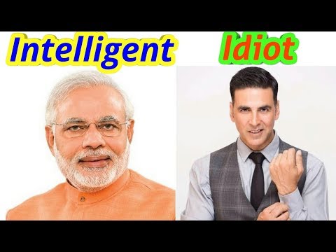 Modi or Akshay Kumar  कौन है idiot || Amazing facts || in Hindi | explore ha |