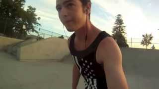 preview picture of video 'Santa Paula Skatepark James and Austin'