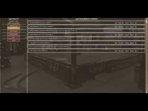 Legends of Boxing 2 Light Heavy R16 First Half