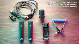 Video thumbnail for Sennheiser XS Wireless Mic Quick Basic Walkthrough by CANBDA Youth