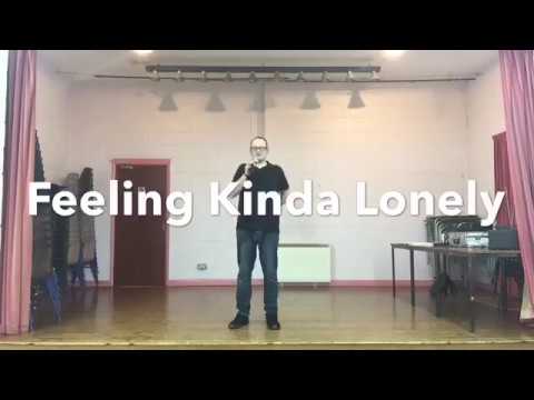 ABSOLUTE BEGINNER LINE DANCE LESSON 21 - Feeling Kinda Lonely