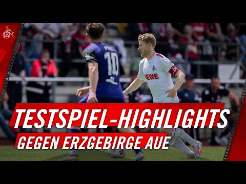 1. FC Köln – Erzgebirge Aue HIGHLIGHTS | 2:0-Sieg gegen Aue