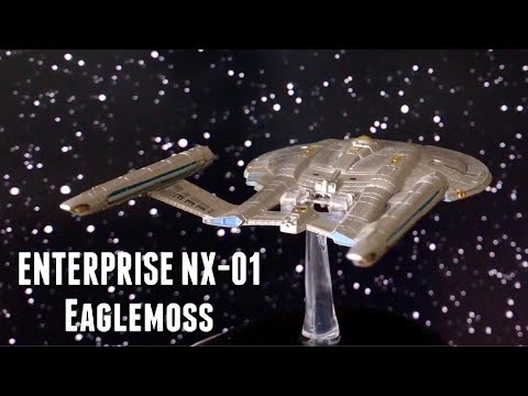 ENTERPRISE NX-01  Eaglemoss Raumschiff Sammlung Modell & Heft Review