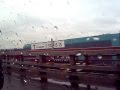 Заезжаем с Софийской на КАД СПб, вид на Неву и Вантовый мост из пассажирского окна ...
