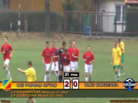 [08.11.09r.] LKS POPRAD RYTRO-ULKS KORZENNA 4-1 (SKRÓT MECZU)