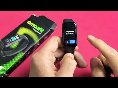 Amazfit Band 7: How to Restart & Turn Off
