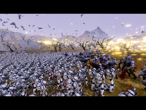 20K Clone RCs VS 1K Thanos V02s! - Ultimate Epic Battle Simulator 2 UEBS2