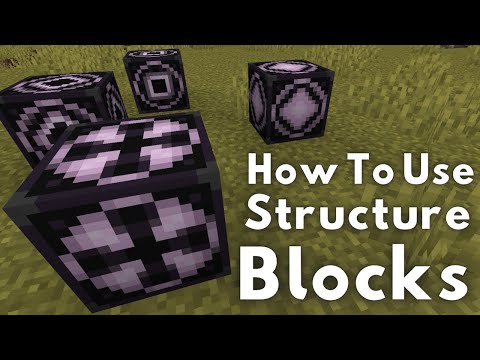 How to Use Structure Blocks in Minecraft 1.20 (Java and Bedrock)