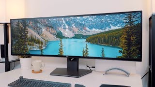 Hands-On With Dell&#39;s Massive 49-Inch 5K Ultrawide Display
