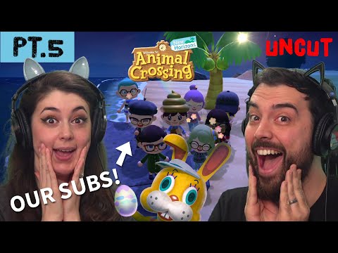 Tom Nook hobbles us w/ useless eggs so we invite subscribers to help (Animal Crossing pt.5 uncut)