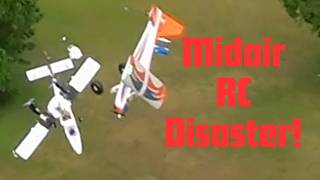 Midair RC Plane Disaster