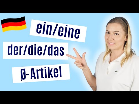 Deutsche Artikel: Bestimmt, unbestimmt, Nullartikel | A2/B1