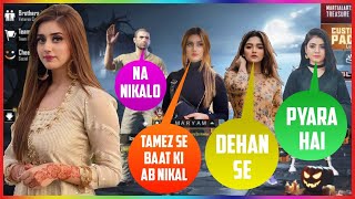 JOINING RANDOM SQUAD OF NAUGHTY GIRLS LIKE A BOT😂|TAMEZ NHI HAIN|PUBG MOBILE|DIAZ