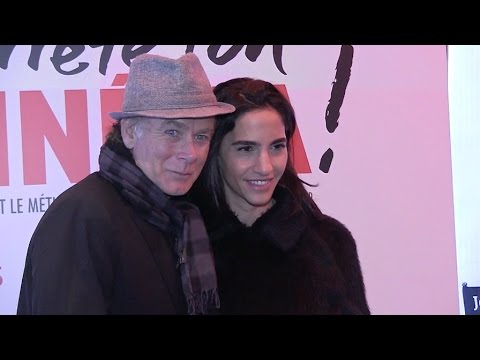 Alexandre Arcady, Franck Dubosc, Smain, Jean Hugues Anglade à la Premiere de Arrete ton Cinema