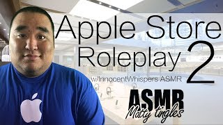 [ASMR] Apple Store Roleplay 2 (w/ InnocentWhispers ASMR) | MattyTingles