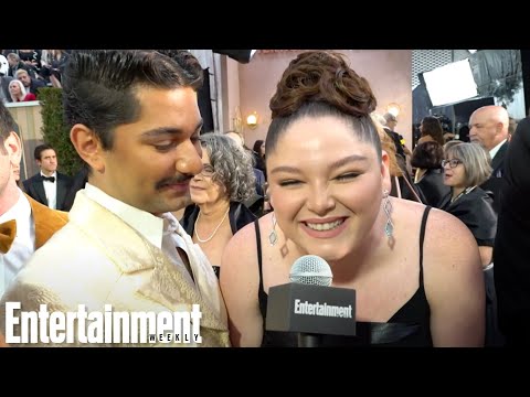Golden Globes 2023 Red Carpet Interview w/ Mark Indelicato and Megan Stalter | Entertainment Weekly - The Global Herald
